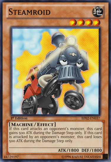 Steamroid [BP02-EN037] Mosaic Rare - Josh's Cards