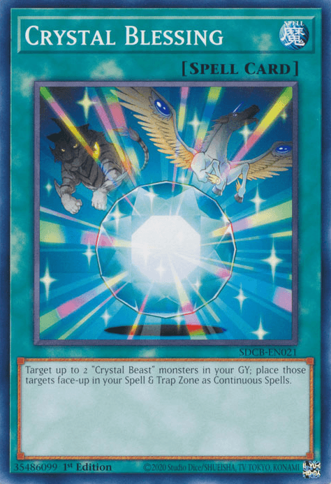 Crystal Blessing [SDCB-EN021] Common - Josh's Cards