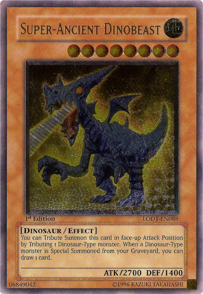Super-Ancient Dinobeast (UTR) (LODT-EN088) - Light of Destruction Unlimited