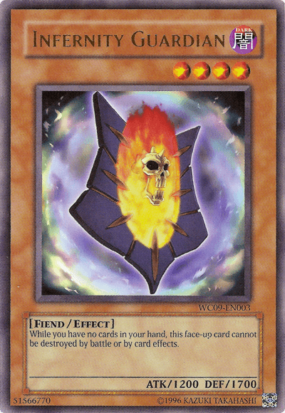 Infernity Guardian [WC09-EN003] Ultra Rare - Josh's Cards