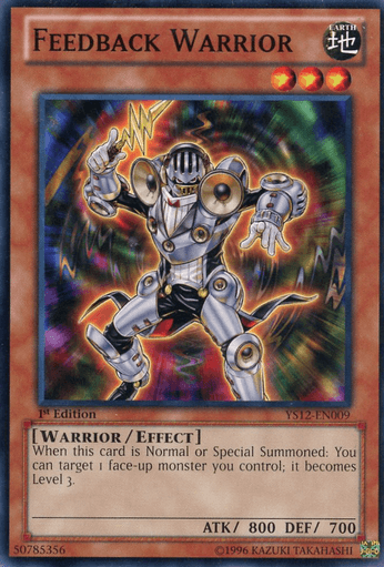 Feedback Warrior [YS12-EN009] Common - Josh's Cards