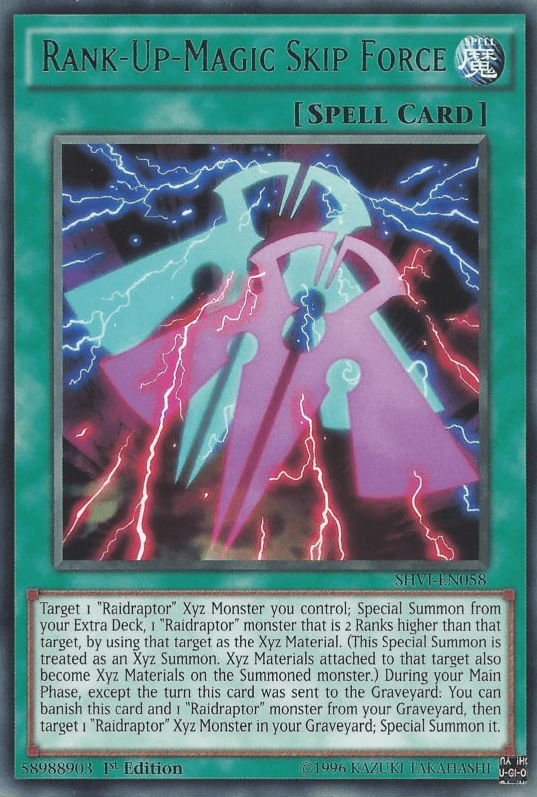 Rank-Up-Magic Skip Force [SHVI-EN058] Rare - Josh's Cards