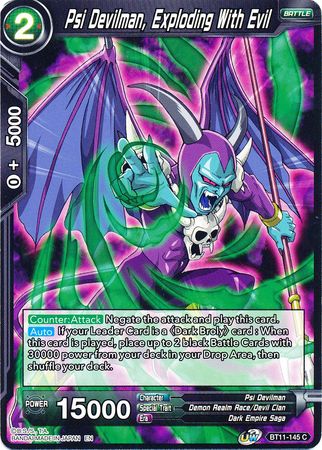 Psi Devilman, Exploding With Evil (BT11-145) [Vermilion Bloodline] Parallel Foil