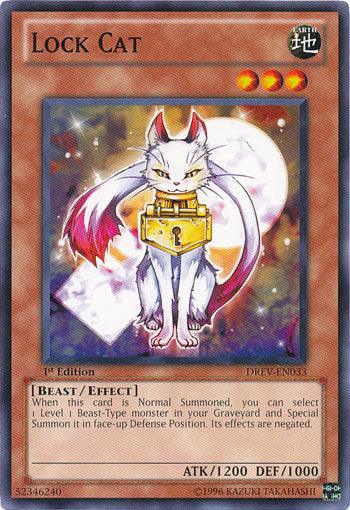 Lock Cat [DREV-EN033] Common - Josh's Cards