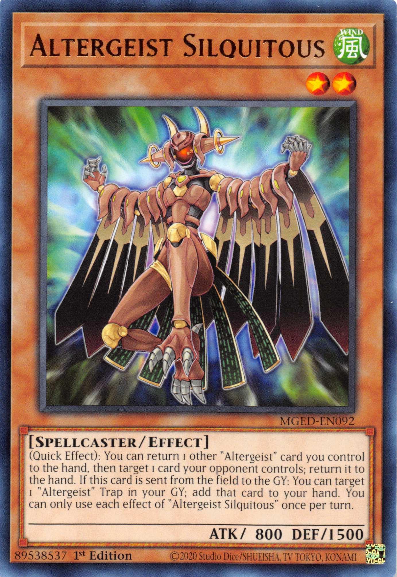 Altergeist Silquitous [MGED-EN092] Rare - Josh's Cards