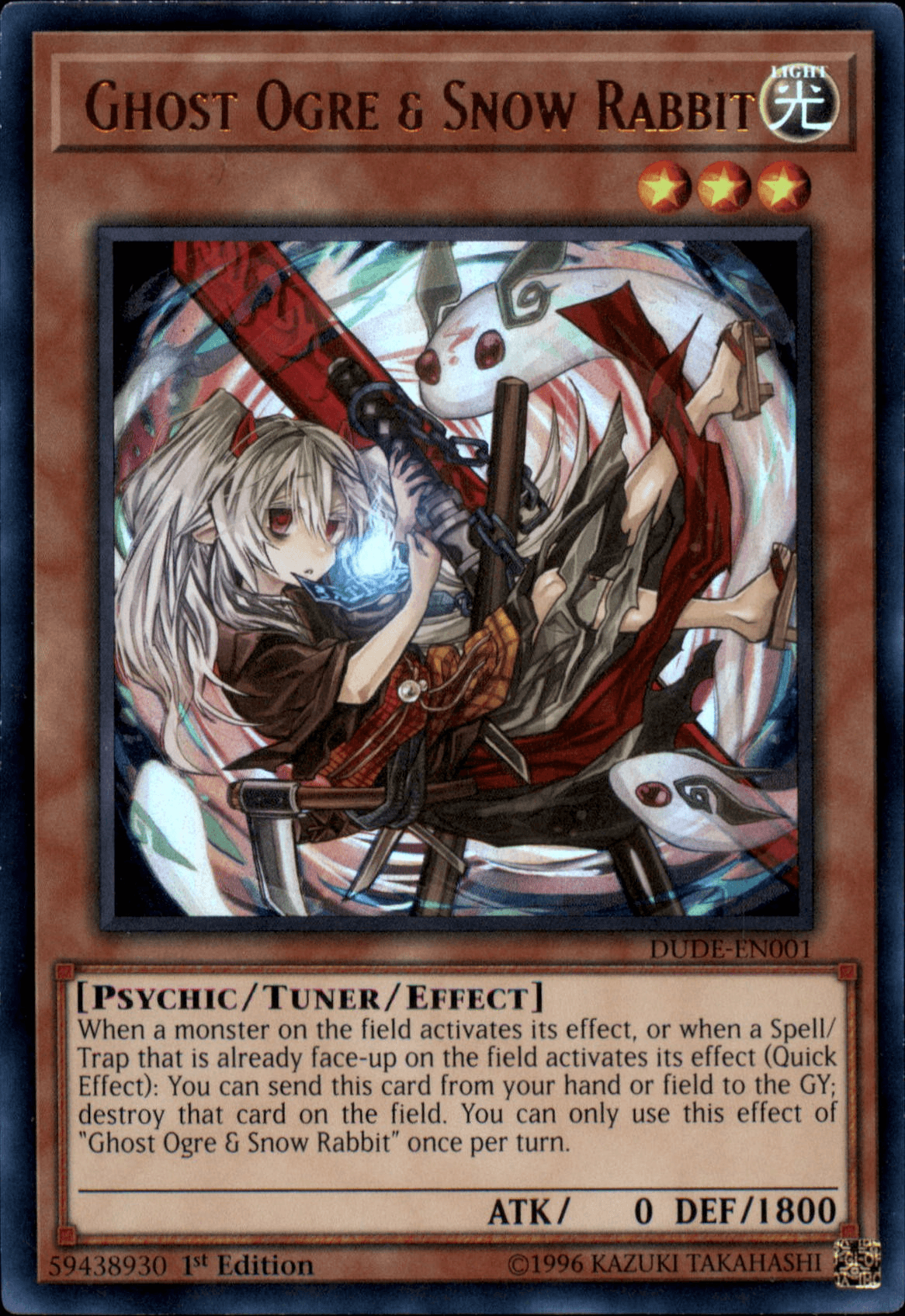 Ghost Ogre & Snow Rabbit [DUDE-EN001] Ultra Rare - Josh's Cards