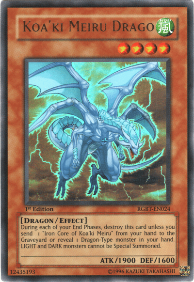 Koa'ki Meiru Drago [RGBT-EN024] Ultra Rare - Josh's Cards
