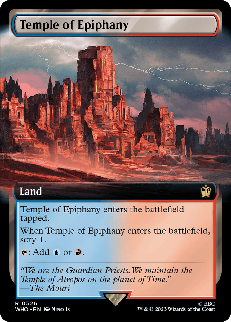 Temple of Epiphany (WHO-526) - Doctor Who: (Extended Art) Foil