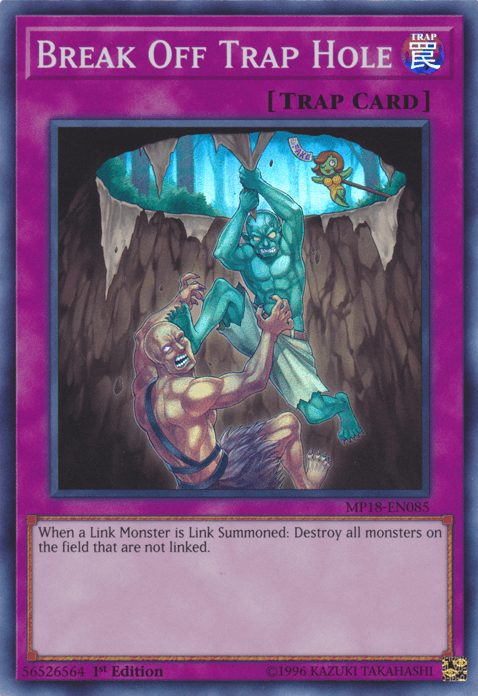 Break Off Trap Hole [MP18-EN085] Super Rare - Josh's Cards