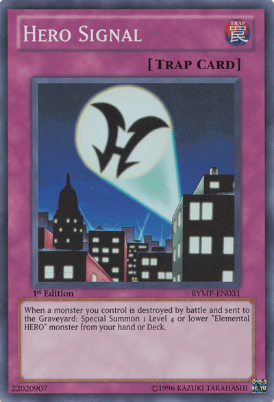 Hero Signal [RYMP-EN031] Super Rare - Josh's Cards