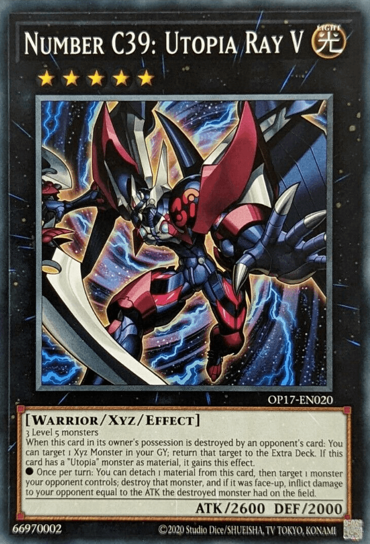 Number C39: Utopia Ray V [OP17-EN020] Common - Josh's Cards