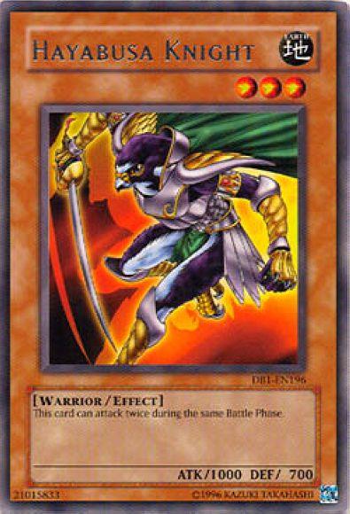 Hayabusa Knight [DB1-EN196] Rare - Josh's Cards