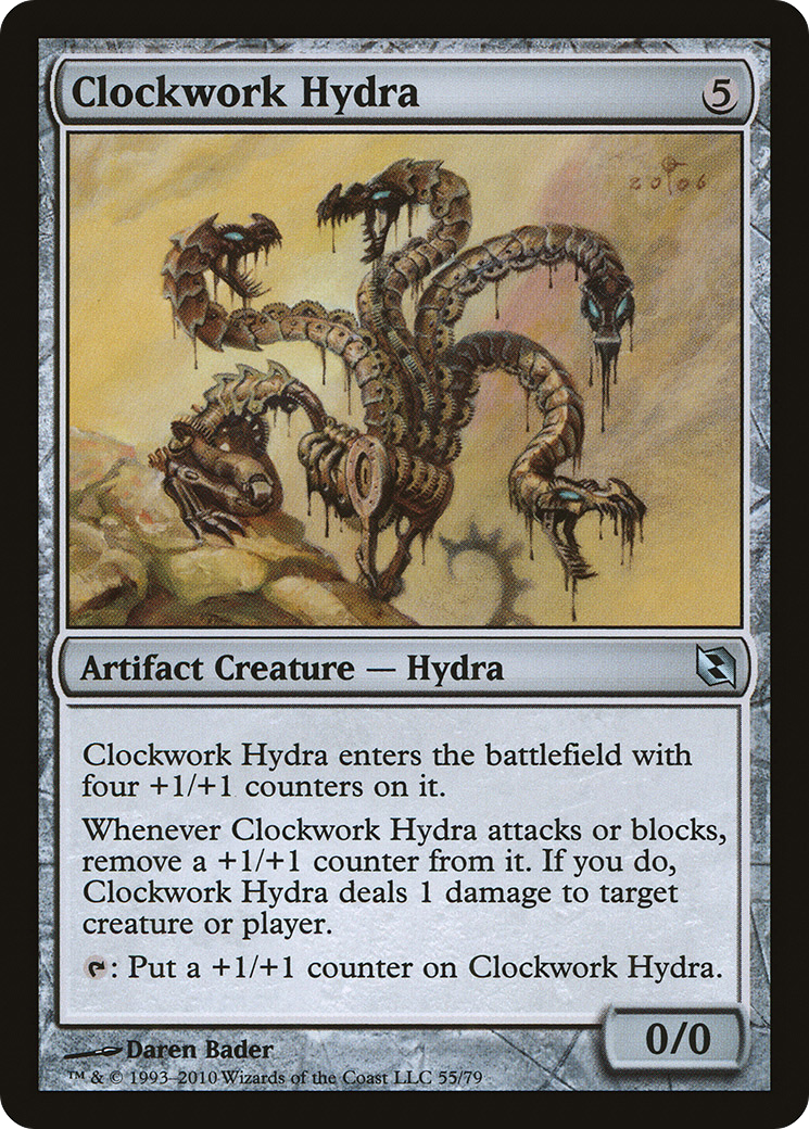 Clockwork Hydra (DDF-055) - Duel Decks: Elspeth vs. Tezzeret