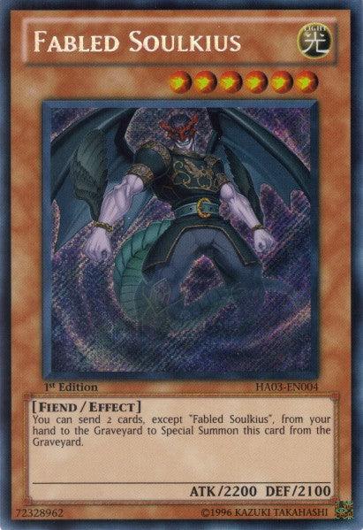 Fabled Soulkius [HA03-EN004] Secret Rare - Josh's Cards