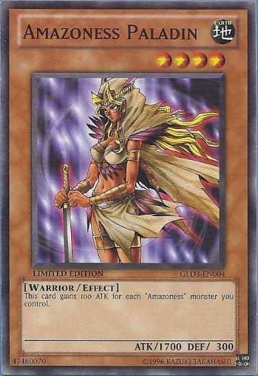 Amazoness Paladin [GLD3-EN004] Common - Josh's Cards