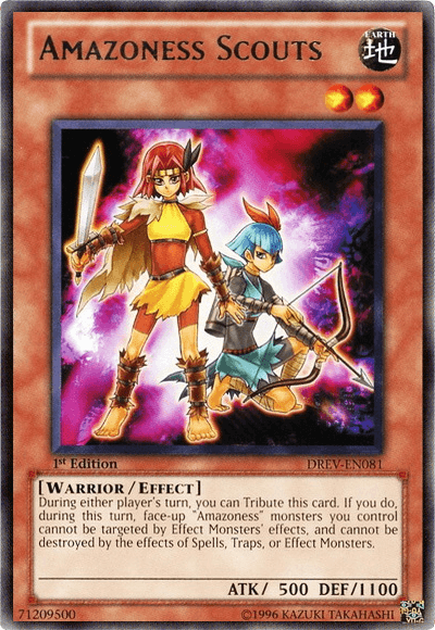 Amazoness Scouts [DREV-EN081] Rare - Josh's Cards