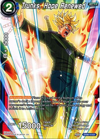 Trunks, Hope Renewed (EX06-10) [Special Anniversary Set] Parallel Foil