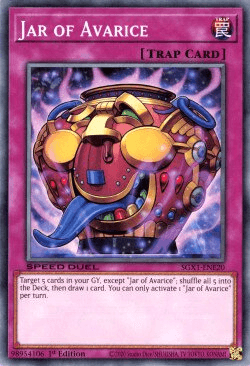 Jar of Avarice [SGX1-ENE20] Common - Josh's Cards