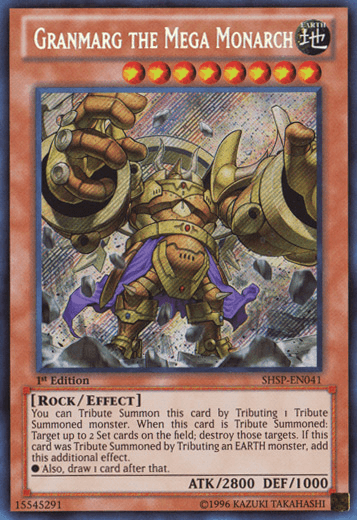 Granmarg the Mega Monarch [SHSP-EN041] Secret Rare - Josh's Cards
