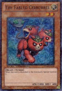The Fabled Cerburrel [DT04-EN018] Super Rare - Josh's Cards