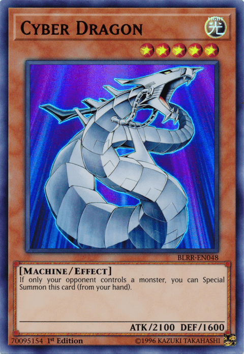 Cyber Dragon [BLRR-EN048] Ultra Rare - Josh's Cards