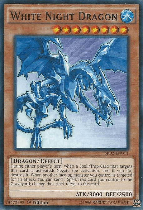 White Night Dragon [SR02-EN011] Common - Josh's Cards