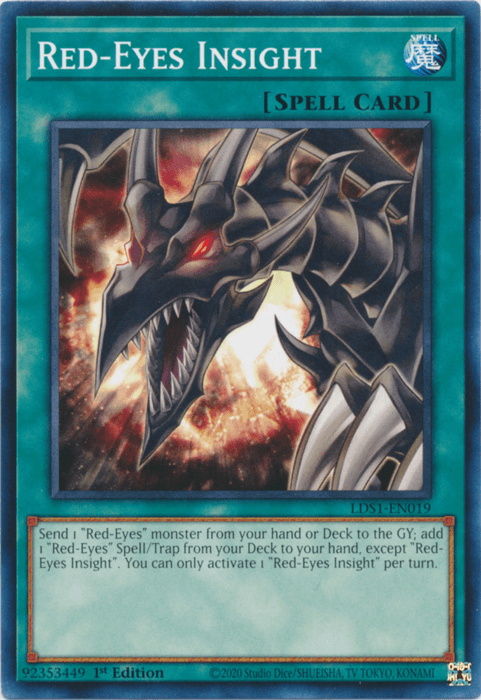 Red-Eyes Insight [LDS1-EN019] Common - Josh's Cards