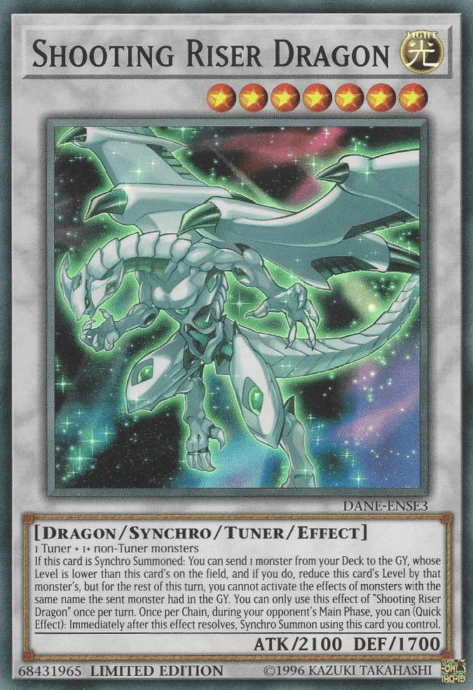 Shooting Riser Dragon [DANE-ENSE3] Super Rare - Josh's Cards