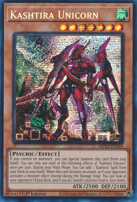 Kashtira Unicorn [MP23-EN164] Prismatic Secret Rare - Josh's Cards