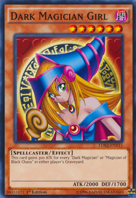 Dark Magician Girl [LDK2-ENY11] Common - Josh's Cards