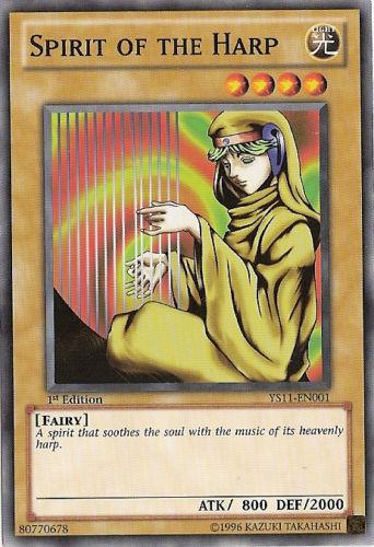 Spirit of the Harp [YS11-EN001] Common - Josh's Cards