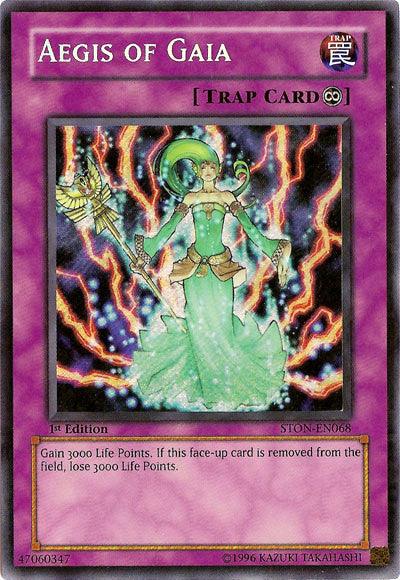Aegis of Gaia [STON-EN068] Secret Rare - Josh's Cards
