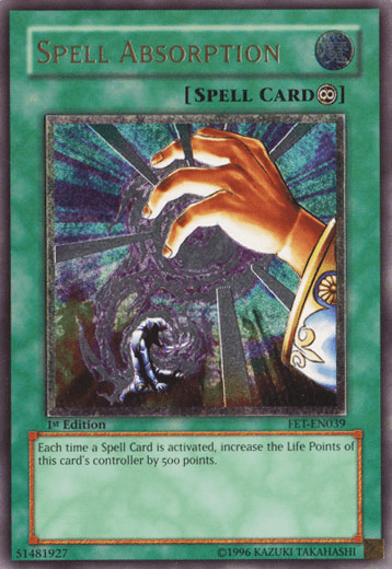 Spell Absorption [FET-EN039] Ultimate Rare - Josh's Cards