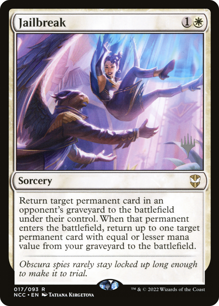 Jailbreak (PPSNC-017) - New Capenna Commander Promos Foil