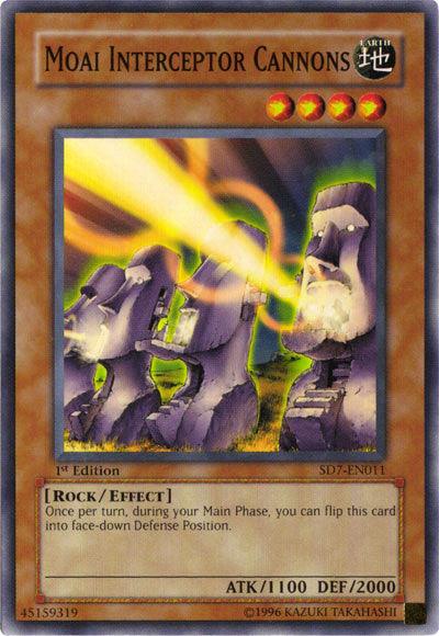 Moai Interceptor Cannons [SD7-EN011] Common - Josh's Cards