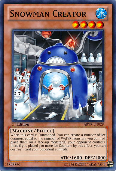 Snowman Creator [ABYR-EN029] Common - Josh's Cards