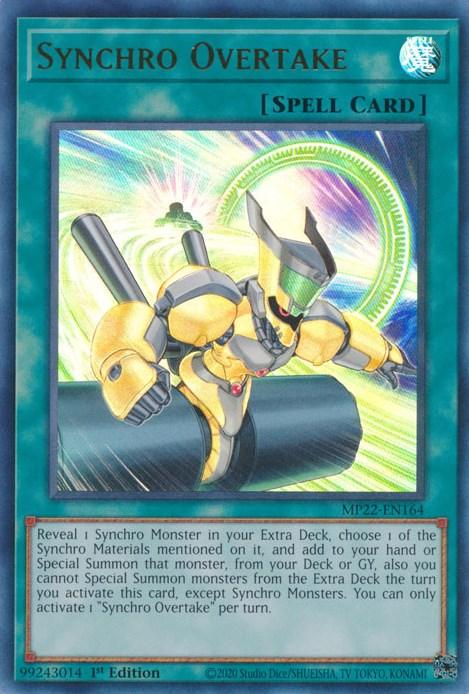 Synchro Overtake [MP22-EN164] Ultra Rare - Josh's Cards