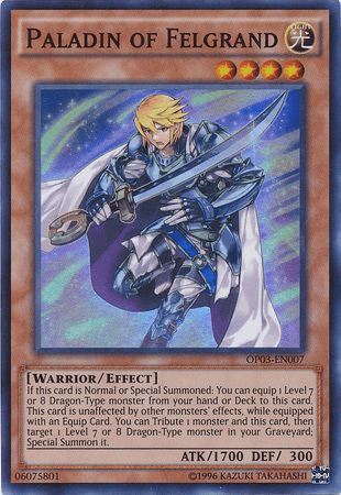 Paladin of Felgrand [OP03-EN007] Super Rare - Josh's Cards