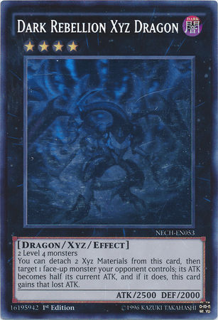 Dark Rebellion Xyz Dragon [NECH-EN053] Ghost Rare - Josh's Cards