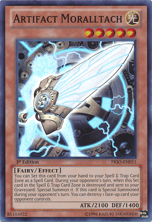 Artifact Moralltach [PRIO-EN011] Super Rare - Josh's Cards