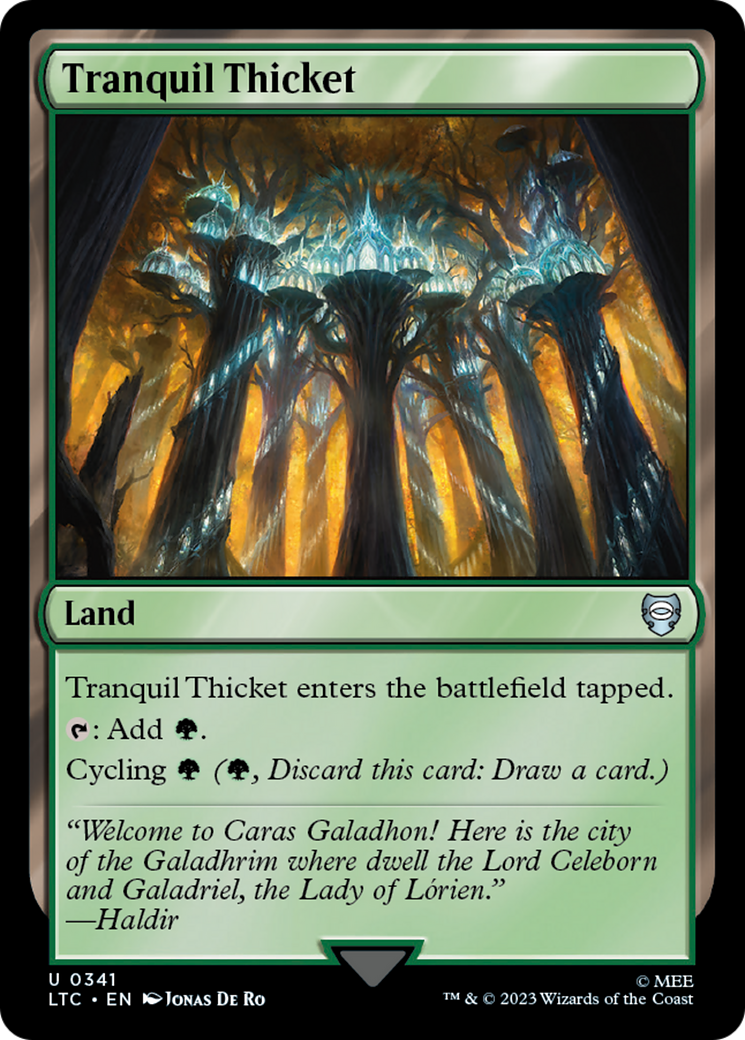 Tranquil Thicket (LTC-341) - Tales of Middle-earth Commander