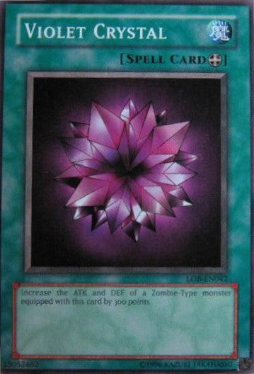 Violet Crystal [LOB-EN042] Common - Josh's Cards