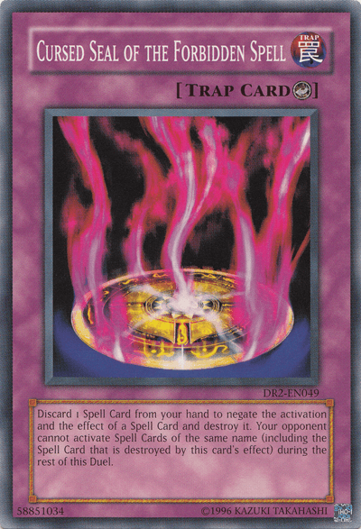 Cursed Seal of the Forbidden Spell [DR2-EN049] Common - Josh's Cards