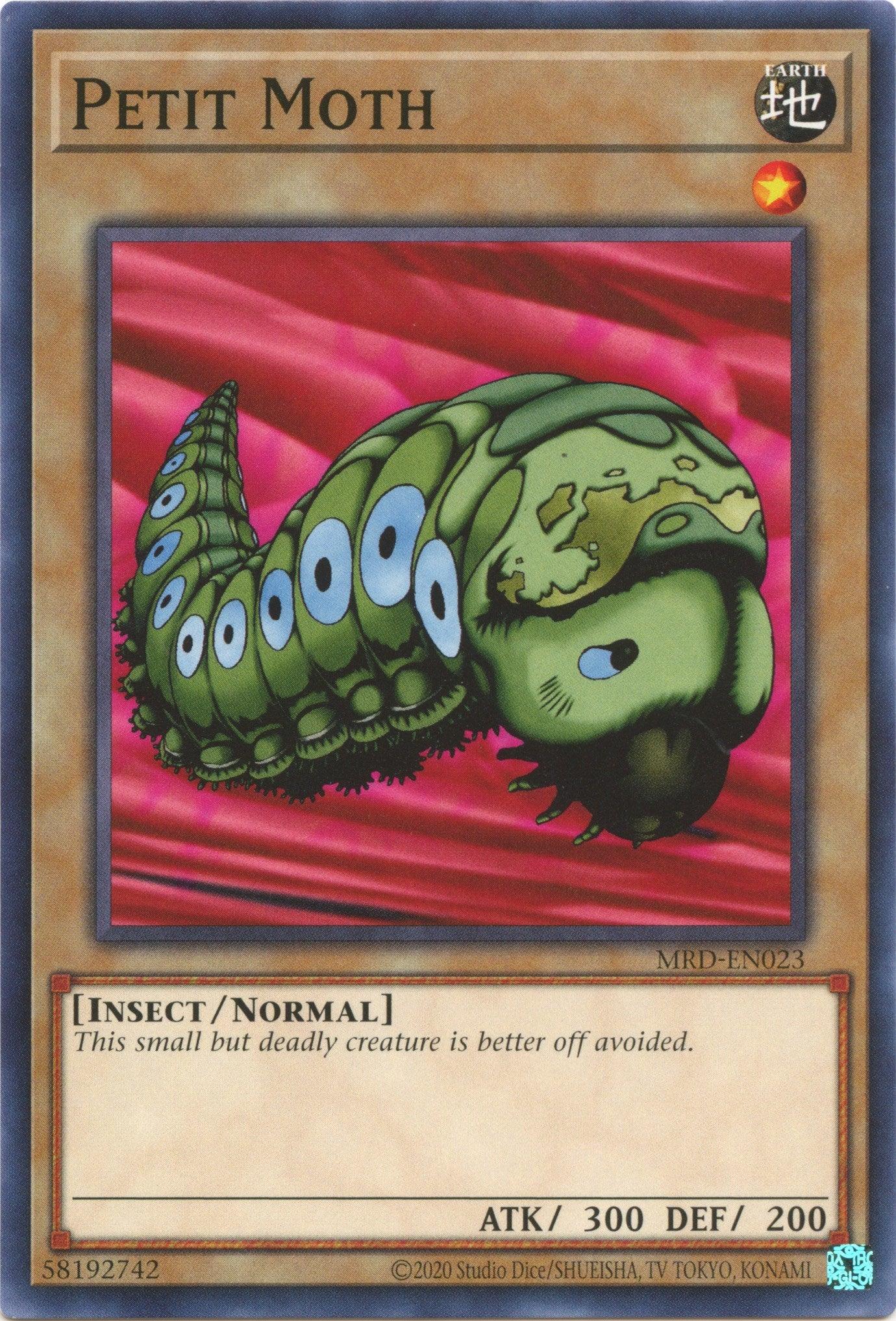 Petit Moth (25th Anniversary) [MRD-EN023] Common - Josh's Cards