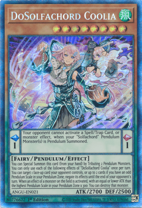 DoSolfachord Coolia (Collector's Rare) [ANGU-EN021] Collector's Rare - Josh's Cards