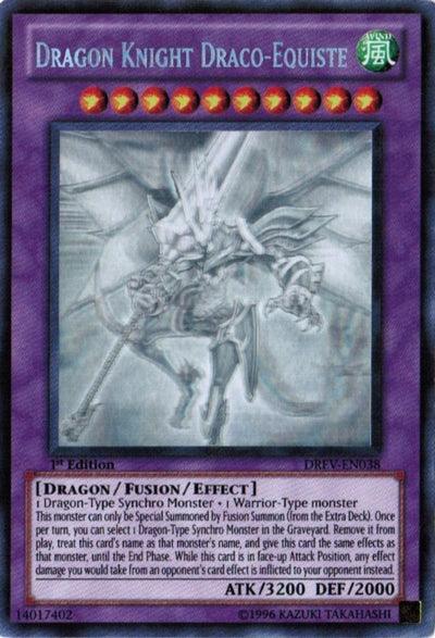 Dragon Knight Draco-Equiste [DREV-EN038] Ghost Rare - Josh's Cards