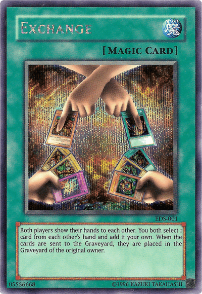 Exchange [EDS-001] Secret Rare - Josh's Cards