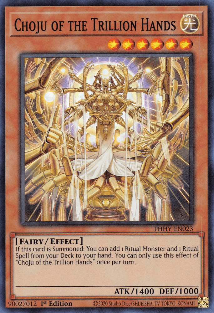 Choju of the Trillion Hands [PHHY-EN023] Super Rare - Josh's Cards