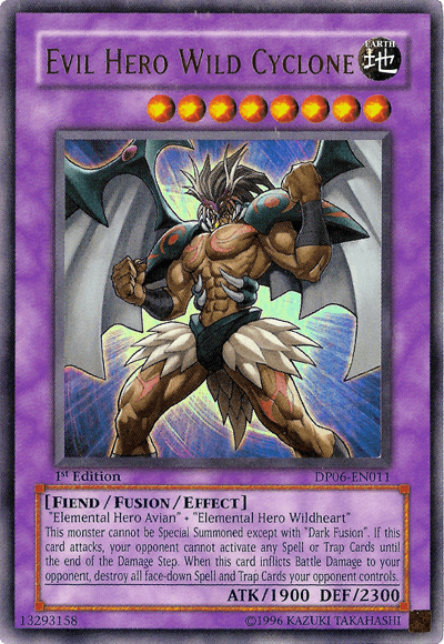 Evil Hero Wild Cyclone [DP06-EN011] Ultra Rare - Josh's Cards