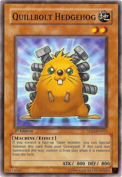 Quillbolt Hedgehog [5DS2-EN013] Common - Josh's Cards